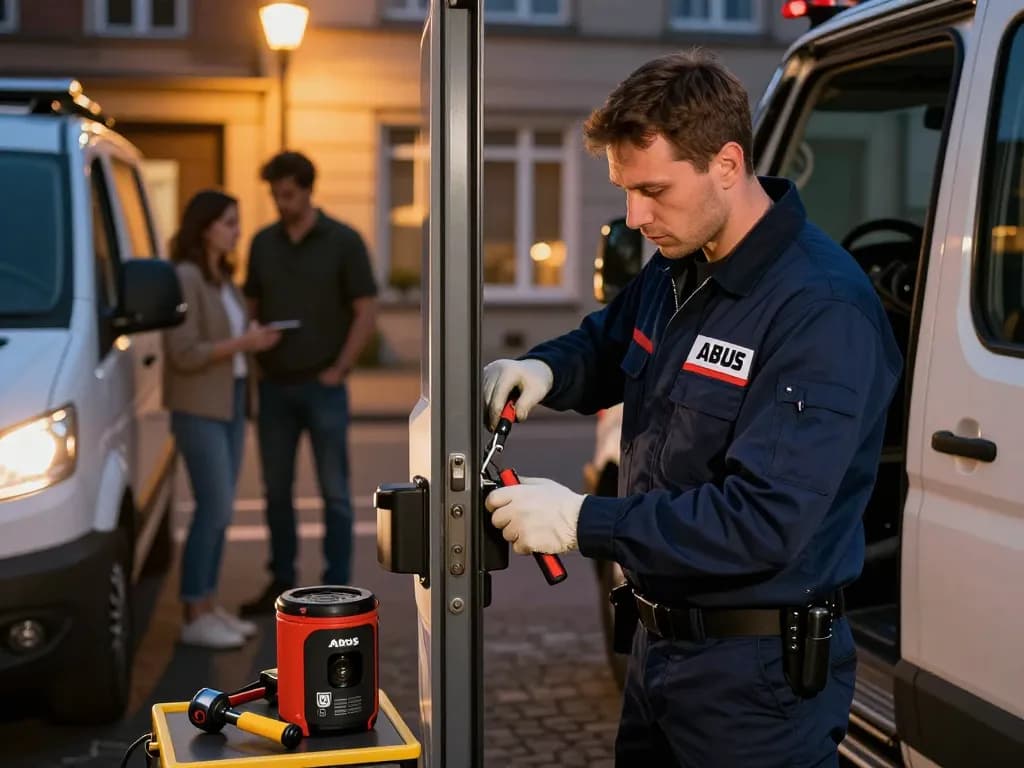 Professioneller Schlüsseldienst bietet dringenden Service in Germersheim, sorgt für schadenfreies Öffnen von Türen mit modernen Werkzeugen.