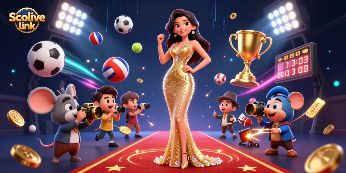 Experience the excitement of the Socolive link with dynamic sports elements and a dazzling visual atmosphere.