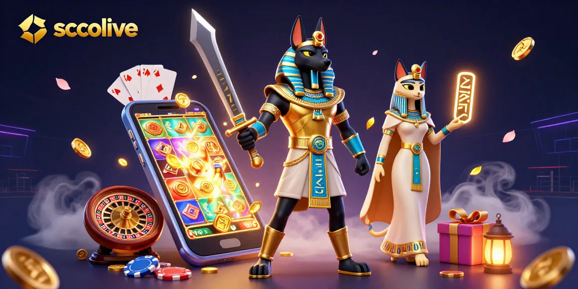 Socolive offers thrilling slots action with Anubis and Bastet amidst a vibrant gaming scene.