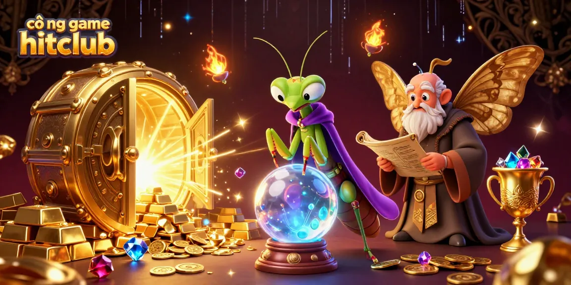 Cổng game hitclub showcases intuitive gameplay with the mystical fortune teller and engaging casino elements, enhancing the gaming experience.