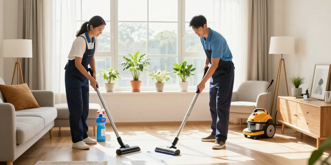Reinigungsunternehmen Bern: Professional cleaning service enhancing a tidy home interior.