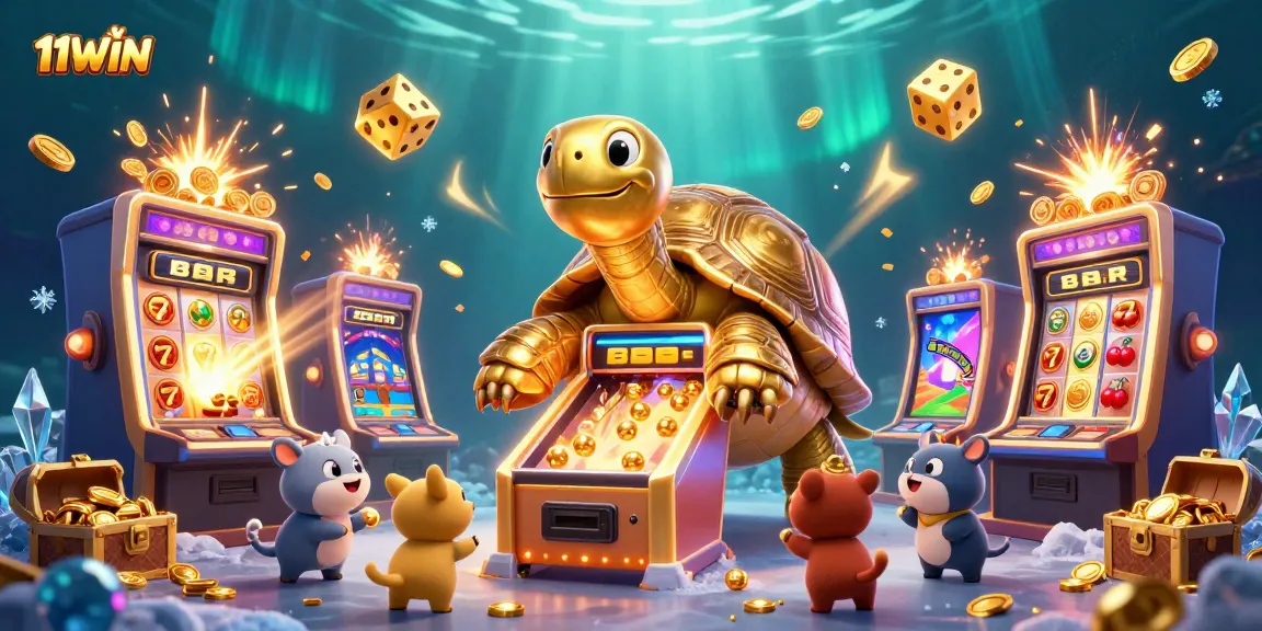 Experience thrilling gameplay at 11WIN with exciting slot machines and dynamic gaming scenes.