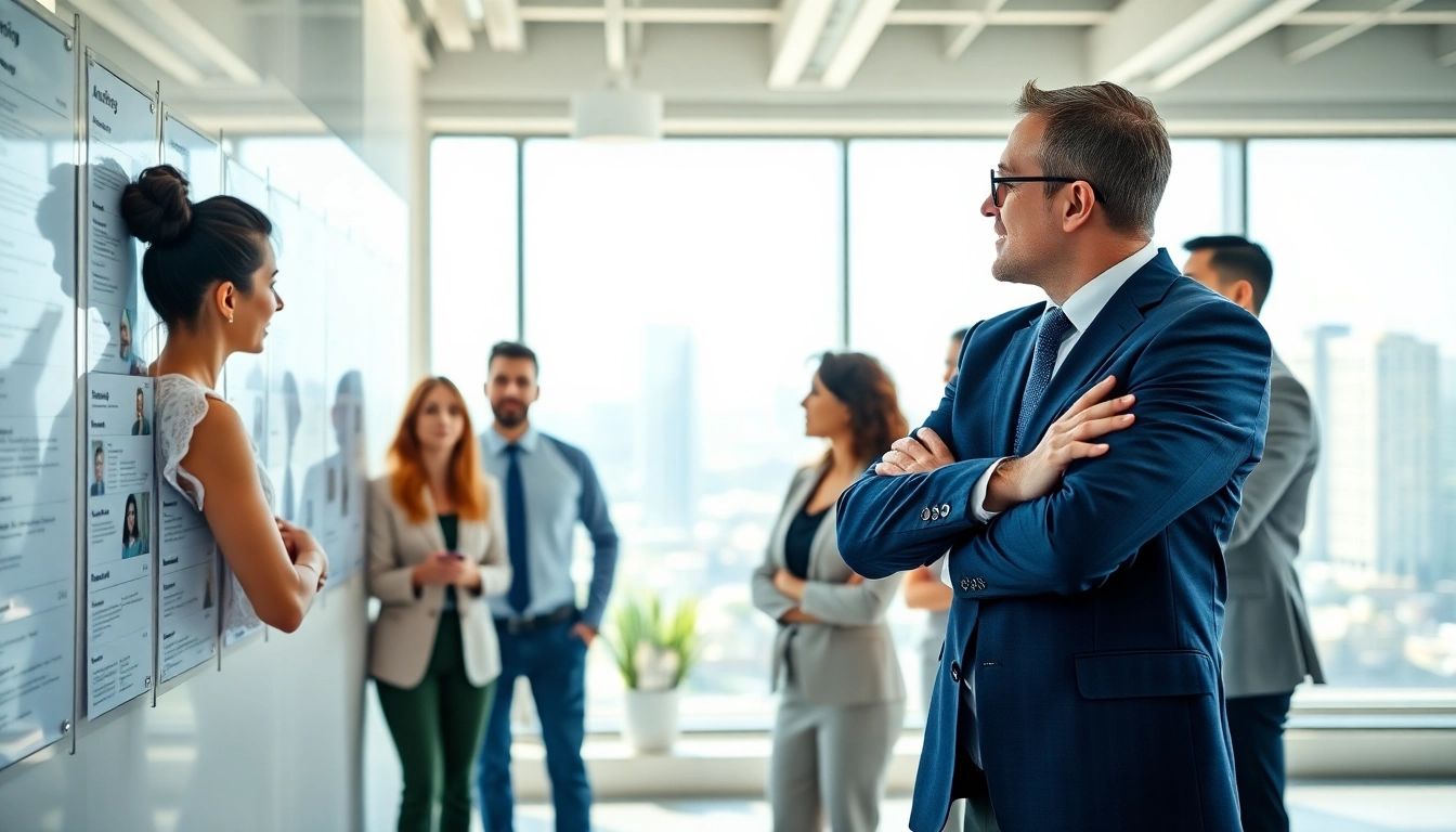 Headhunter IT optimizes recruitment processes in a modern office setting.