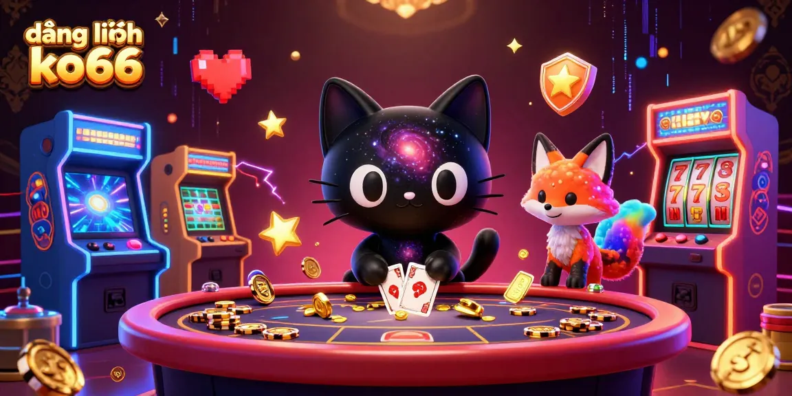 Experience the excitement of đăng nhập ko66 at a vibrant cosmic casino featuring unique characters and gaming elements.